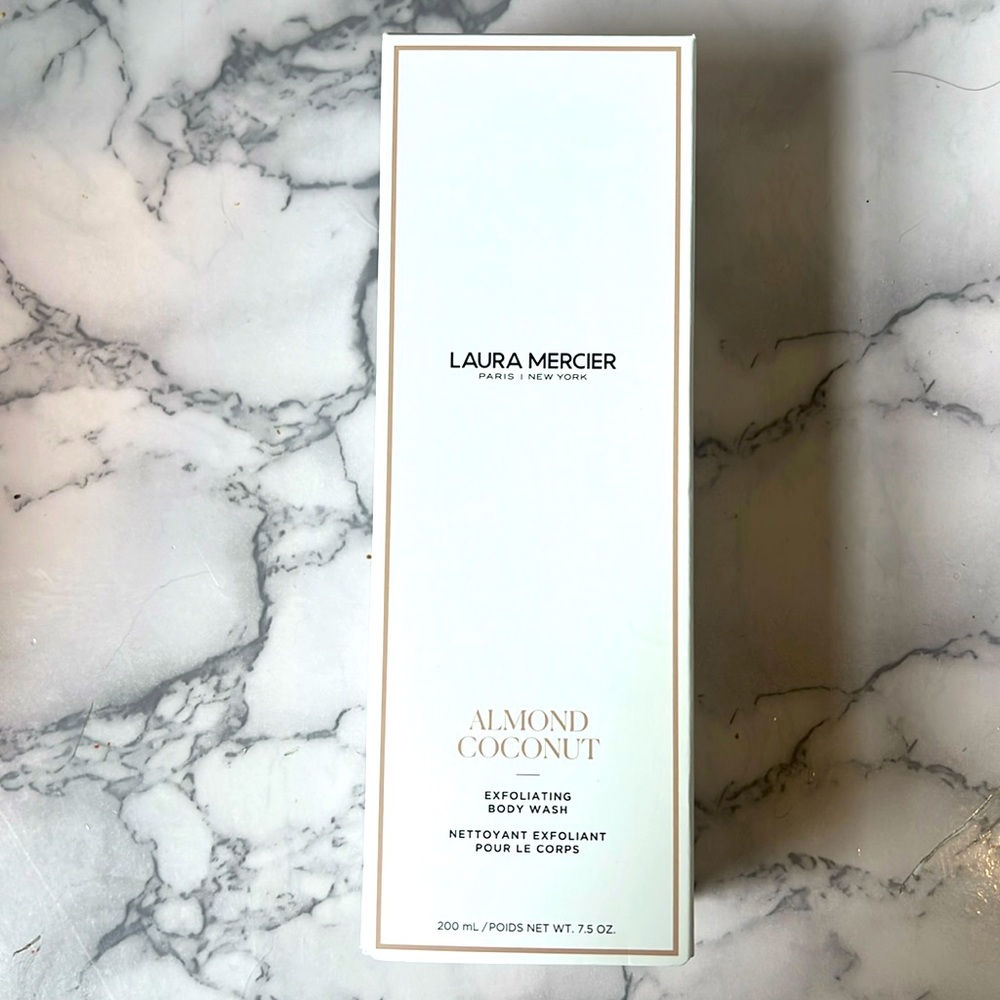 Laura Mercier Almond Coconut Exfoliating Body Scrub NWT NIB